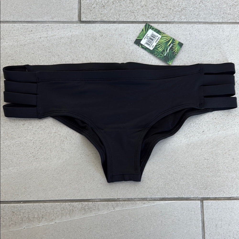 Eidon NWT Black Bikini Bottom Small